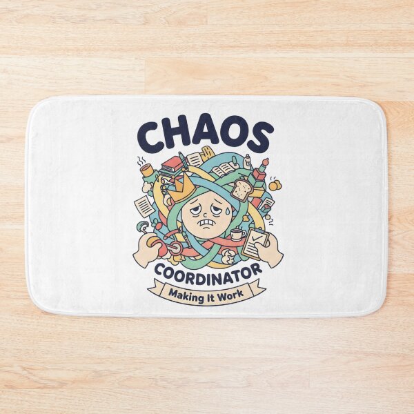 Item preview, Funny Chaos Coordinator Gift T-Shirt - Cute Cartoon Design for Moms, Teachers & Assistants designed and sold by Painter1Joyx.