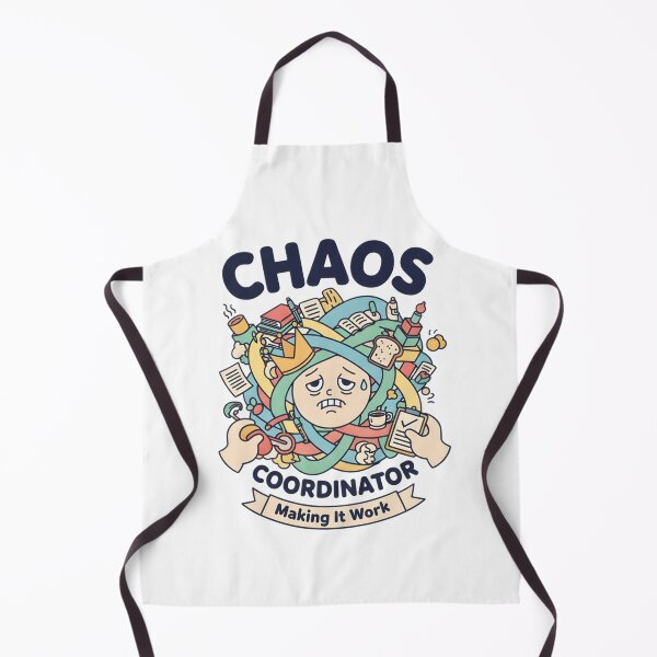Item preview, Funny Chaos Coordinator Gift T-Shirt - Cute Cartoon Design for Moms, Teachers & Assistants designed and sold by Painter1Joyx.