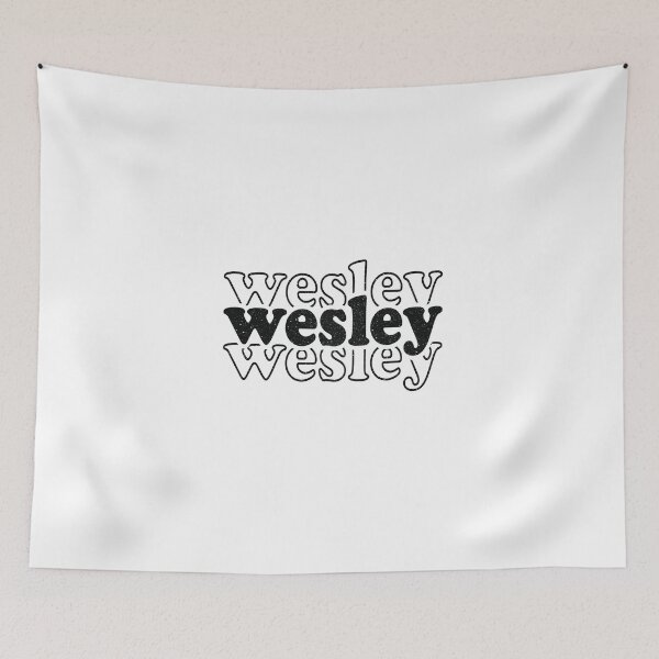 Item preview, Wesley Name Personalized designed and sold by Watsonarts.