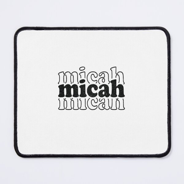 Item preview, Micah Name Personalized designed and sold by Watsonarts.
