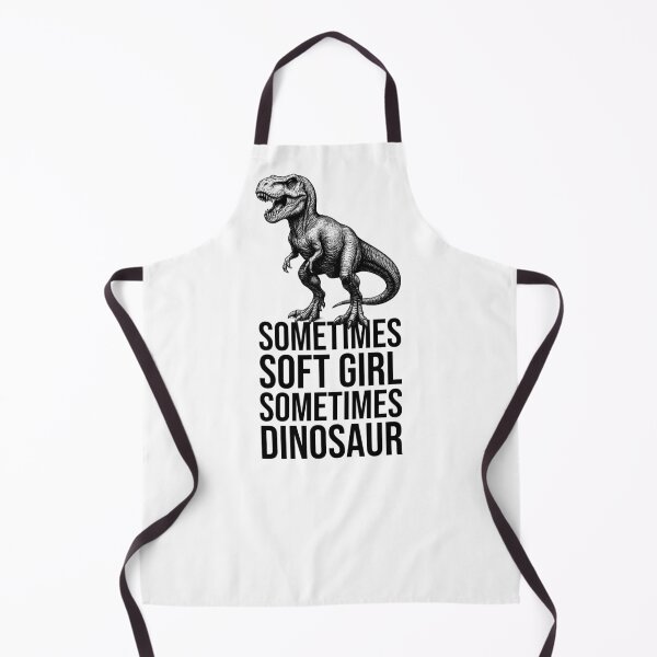 Item preview, Sometimes Soft Girl, Sometimes Dinosaur – Funny T-Rex Design designed and sold by xndrlab.