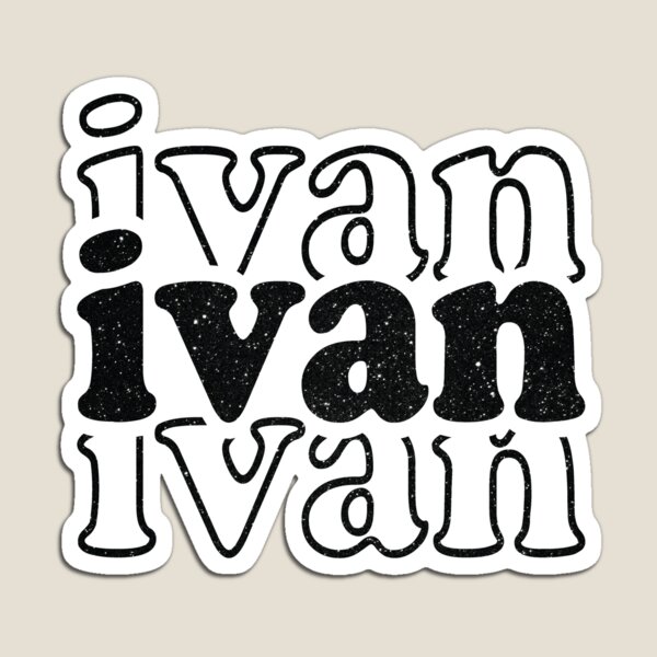 Item preview, Ivan Name Personalized designed and sold by Watsonarts.