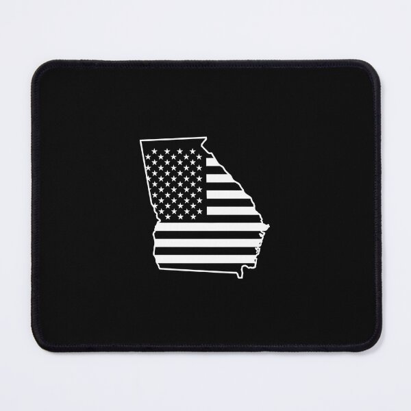 Item preview, Georgia USA Flag Silhouette – Stars and Stripes State Outline designed and sold by Paper Drip.