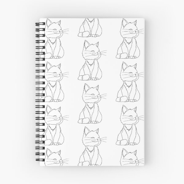 Item preview,  Cat drawing multiple pattern  designed and sold by GingerCatCo.