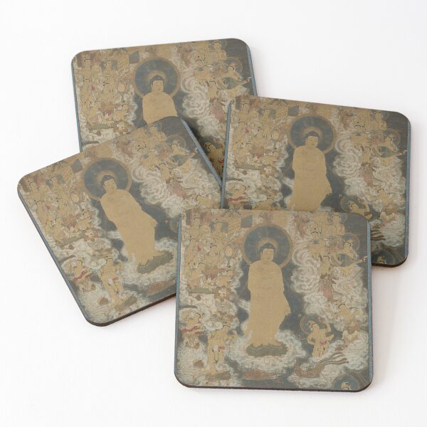 Item preview, Welcoming Descent of Amida and Bodhisattvas designed and sold by AnimaliaStar.