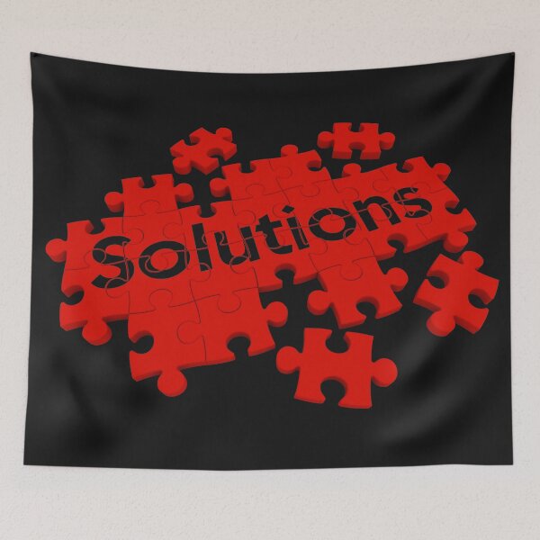 Item preview, Solutions Puzzle: Finding the Pieces designed and sold by Khadigadesings.