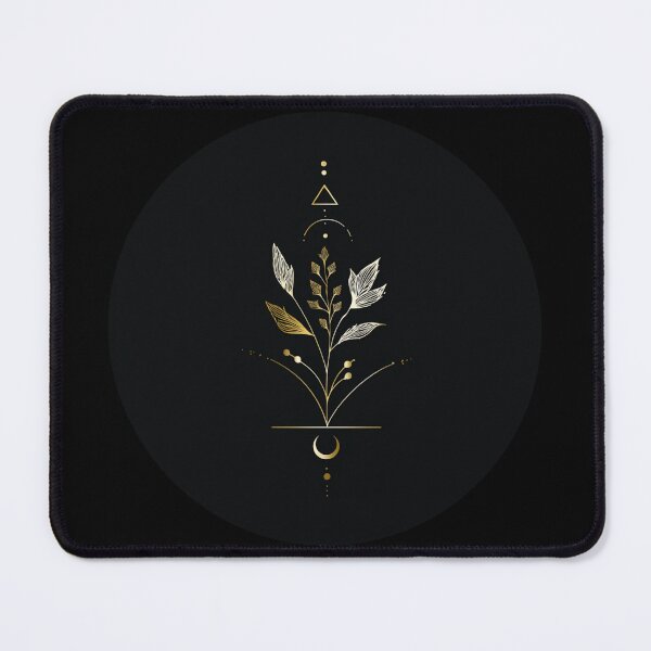 Item preview, Gold and white minimalist botanical design designed and sold by MendaciousMina.
