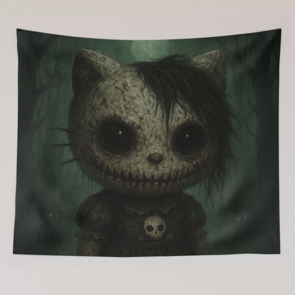 Item preview, Hello Kitty Creepy Night in the Graveyard designed and sold by art-emissa.