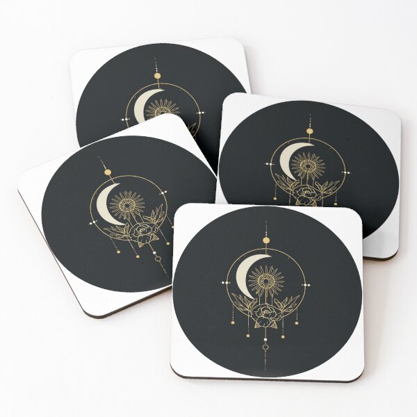 Item preview, Gold and white minimalist botanical design designed and sold by MendaciousMina.