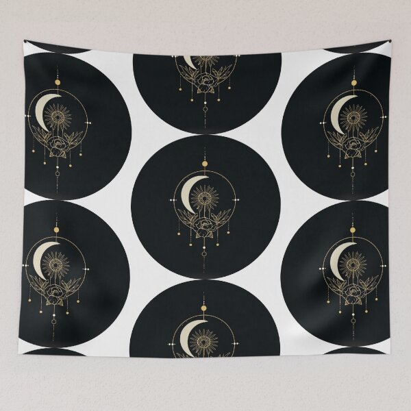 Item preview, Gold and white minimalist botanical design designed and sold by MendaciousMina.