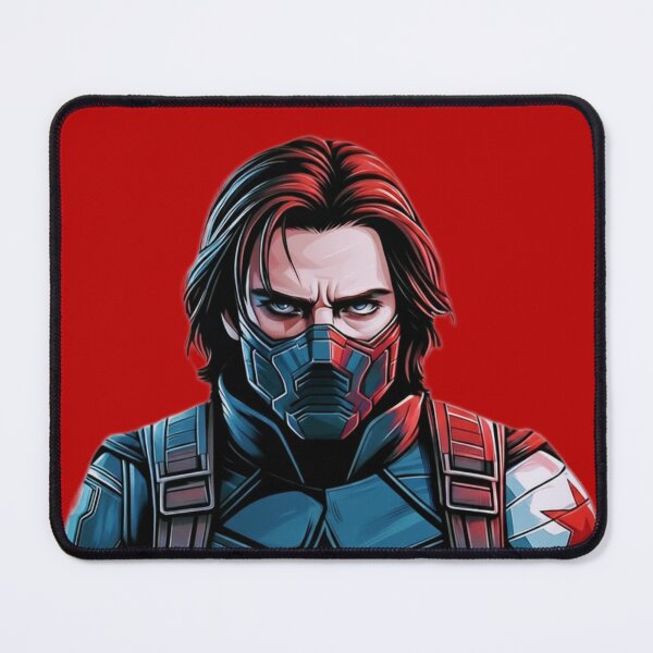 Item preview, Winter Soldier – Dark Marvel Anti-Hero Comic Style Illustration designed and sold by Holy Ink.