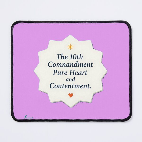 Item preview, The 10th Commandment – Light of God,   designed and sold by PaintMeWorld.