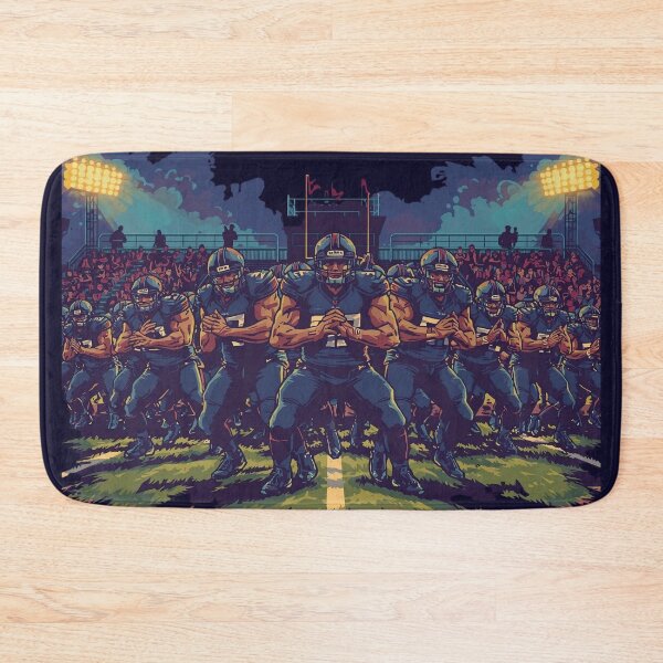 Item preview, Dynamic Football Team Huddle | Dark & Gritty Comic Book Style Art designed and sold by Caira-Design.