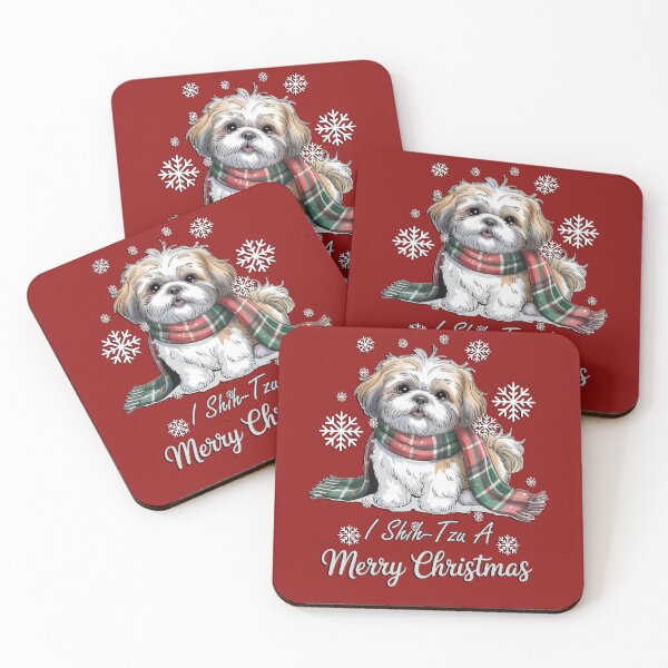Item preview, Shihtzu Dog I Shih Tzu A Merry Christmas designed and sold by tamdevo1.