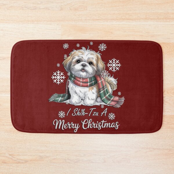 Item preview, Shihtzu Dog I Shih Tzu A Merry Christmas designed and sold by tamdevo1.