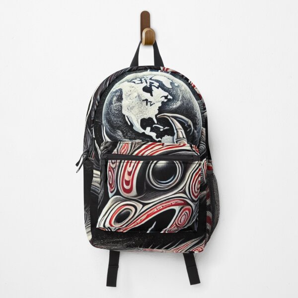 Item preview, Raven Creates the World – Northwest Coast Native Art | Tribal Formline Design | Indigenous Mythic Story designed and sold by Alaska Magick.