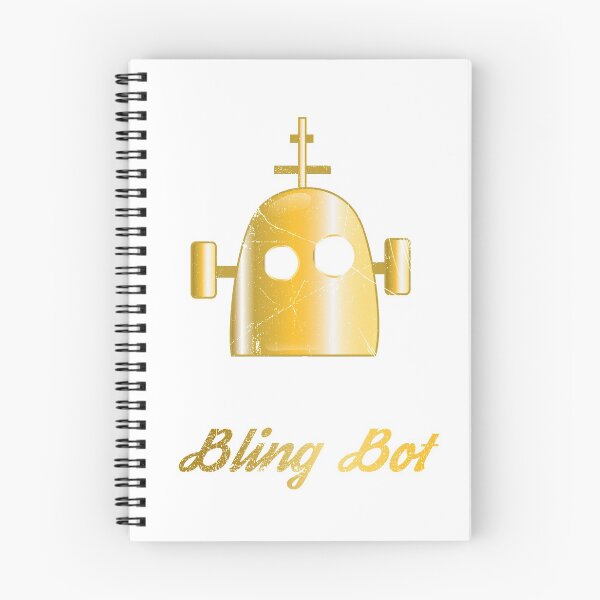 Artikelvorschau, Bling Bot entworfen und verkauft von BlueRockDesigns.