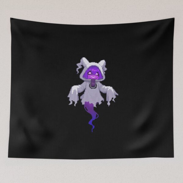 Item preview,  Haunted Cat Girl Spirit – Magical Halloween Glow designed and sold by UniqueArtsOnly.