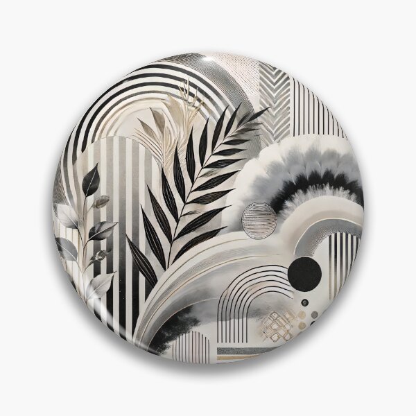 Item preview, Mid Century Modern Abstract Geometric Retro Design Art designed and sold by PinUpPizzazz.