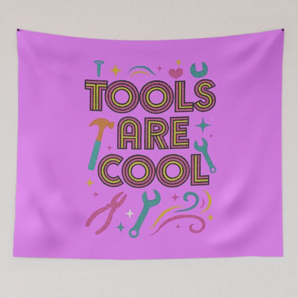 Item preview, Tools are Cool designed and sold by Brickroad Dsigns.