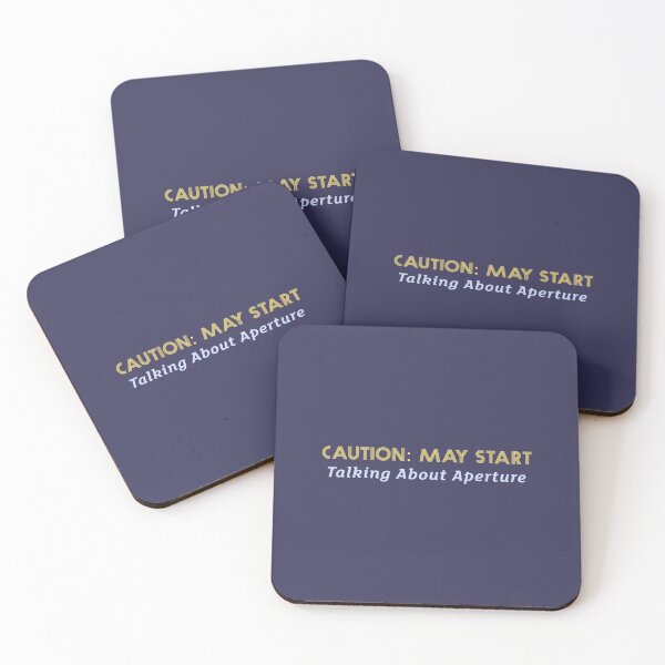 Item preview, Caution: May Start Talking About Aperture - nature photography  designed and sold by TaurusC95.
