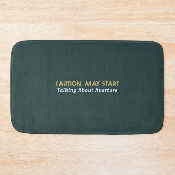 Item preview, Caution: May Start Talking About Aperture - nature photography  designed and sold by TaurusC95.