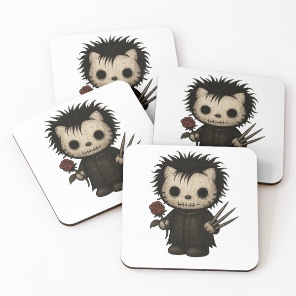 Item preview, Hello Creepy Kitty: The Garden of Blades designed and sold by art-emissa.
