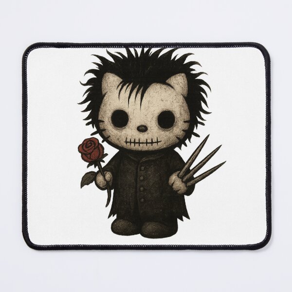 Item preview, Hello Creepy Kitty: The Garden of Blades designed and sold by art-emissa.