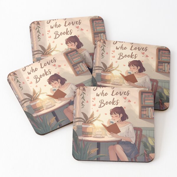 Item preview, Just a Girl Who Loves Books #3 designed and sold by The Dream Lab.