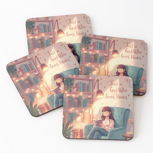 Item preview, Just a Girl Who Loves Books #5 designed and sold by The Dream Lab.
