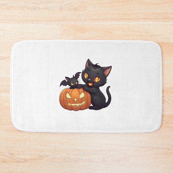Item preview, Pumpkin Pals – The Catloween Duo designed and sold by YasochkaCatsArt.