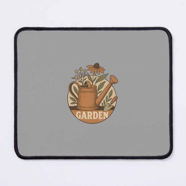 Item preview, Vintage Garden Watering Can – Retro Botanical Design designed and sold by R77shop.