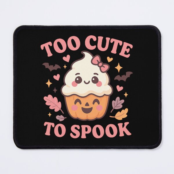 Item preview, Too Cute To Spook – Kawaii Halloween Cupcake Design designed and sold by AddictiveDesign.