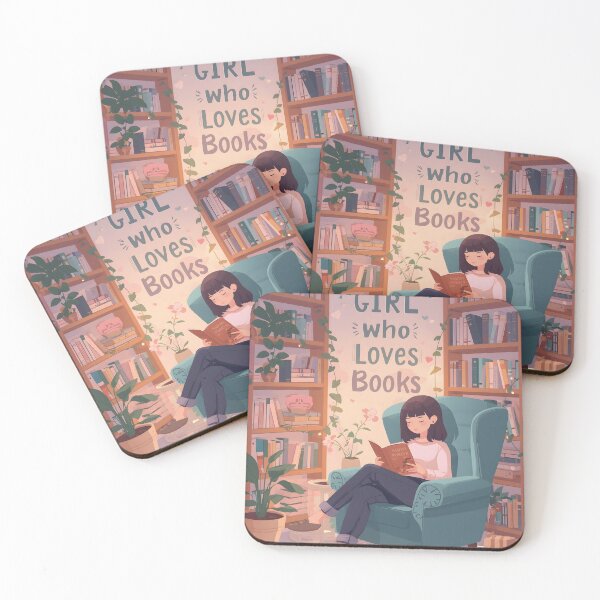 Item preview, Just a Girl Who Loves Books #6 designed and sold by The Dream Lab.