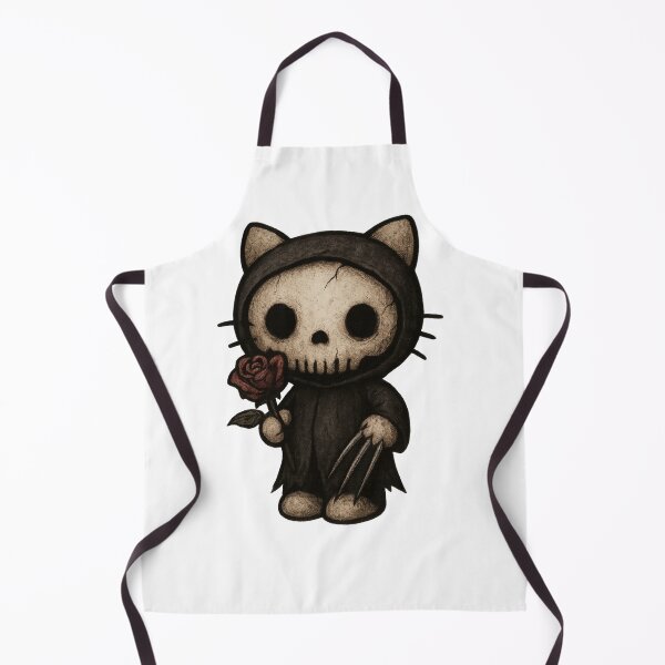 Item preview, Hello Creepy Kitty The Scream in the Dark designed and sold by art-emissa.