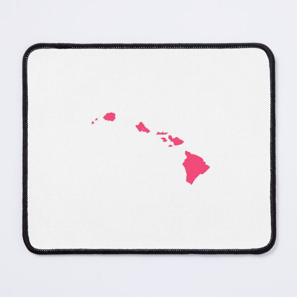 Item preview, Hawaii Map Silhouette – Minimal Pink designed and sold by Paper Drip.