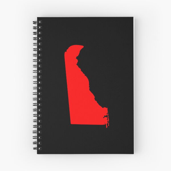 Item preview, Delaware Map Silhouette – Minimal Red designed and sold by Paper Drip.
