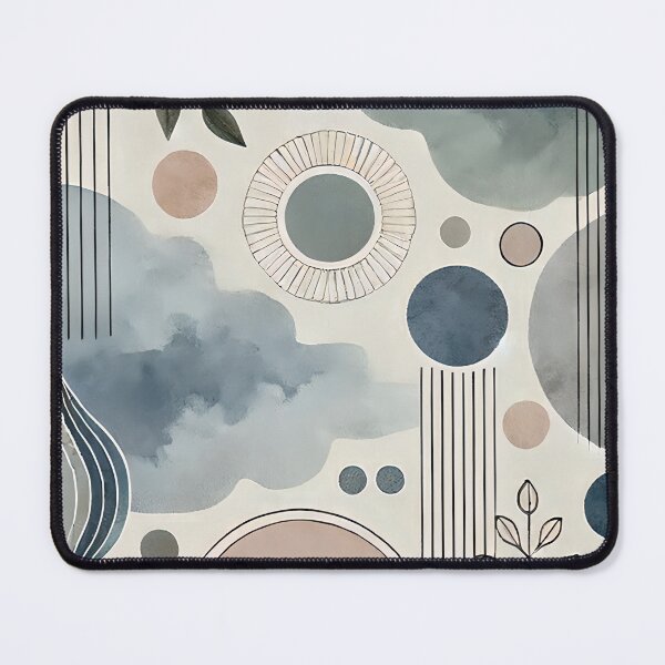 Item preview, Mid Century Modern Abstract Geometric Retro Design Art designed and sold by PinUpPizzazz.