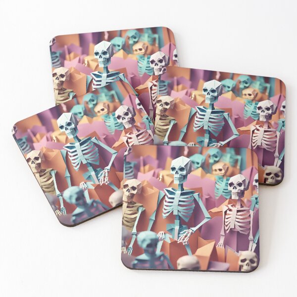 Item preview, Origami Art - Skeletons Unleashed: A Haunting Gathering designed and sold by ArtfulFolds.