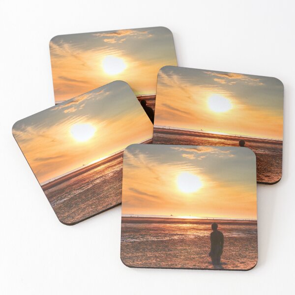 Item preview, Sunset over Crosby beach and Another Place designed and sold by ChimaHome.