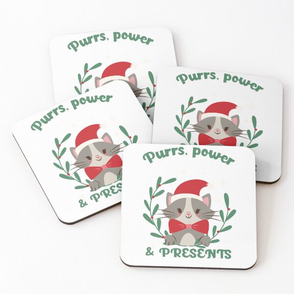 Item preview, purrs, power & presents designed and sold by Helenene.