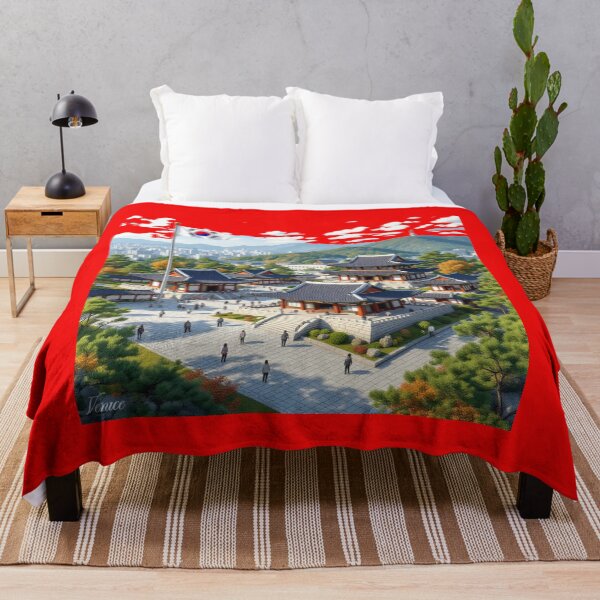 Item preview, Gyeongju 3D – APEC & Heritage with Flag, designed and sold by PaintMeWorld.
