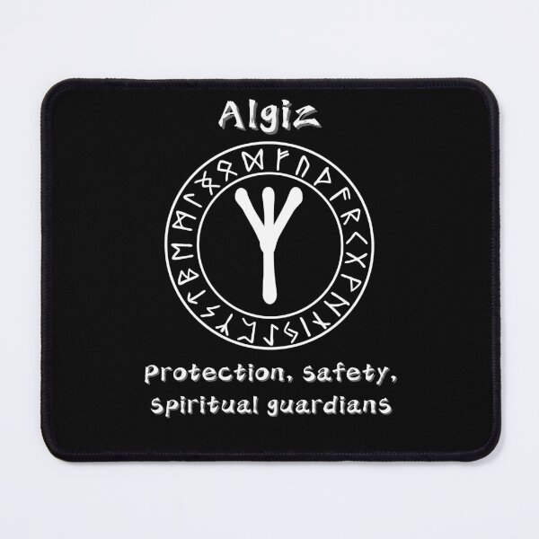 Item preview, Algiz Rune – Viking Protection Symbol designed and sold by byPretroch.