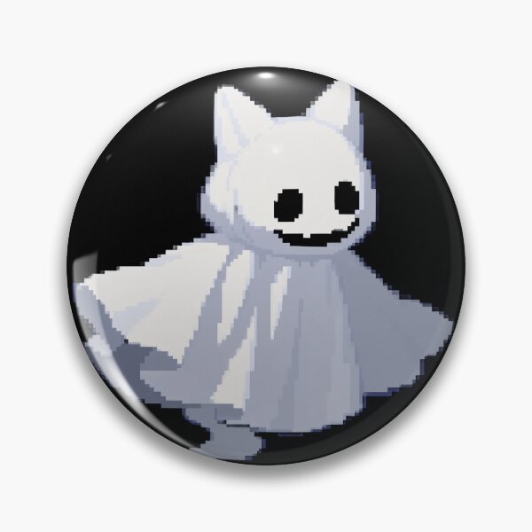Item preview, Smiling Ghost Cat – Happy Halloween Spirit designed and sold by UniqueArtsOnly.
