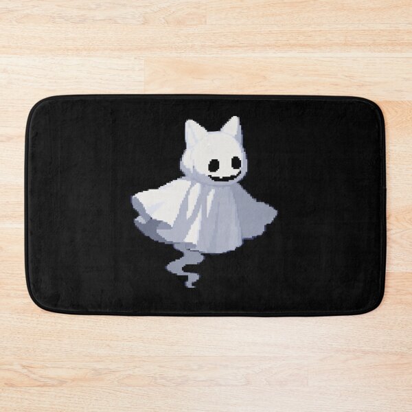 Item preview, Smiling Ghost Cat – Happy Halloween Spirit designed and sold by UniqueArtsOnly.