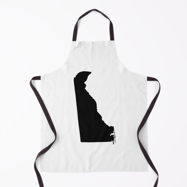Item preview, Delaware Map Silhouette – Minimal Black designed and sold by Paper Drip.