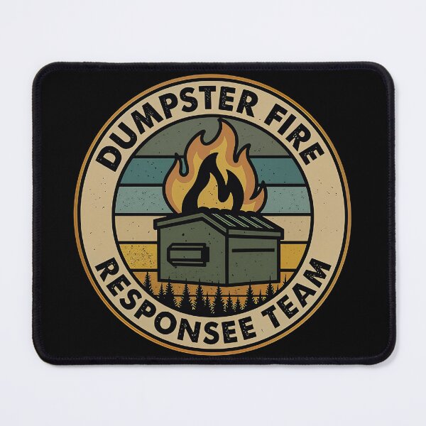 Item preview, Dumpster Fire Response Team designed and sold by gear-posters.