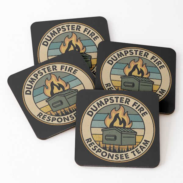 Item preview, Dumpster Fire Response Team designed and sold by gear-posters.