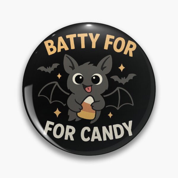Item preview, Batty For Candy – Cute Halloween Bat Design designed and sold by AddictiveDesign.