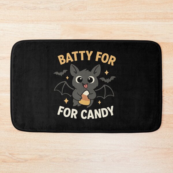 Item preview, Batty For Candy – Cute Halloween Bat Design designed and sold by AddictiveDesign.